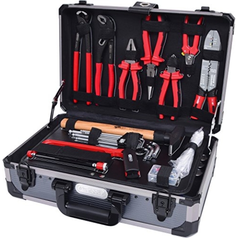 KS Tools, 911.0665 3/8" Universal Werkzeug Satz,165 teilig, Werkzeugkoffer, Werkzeugkasten, Werkzeugkiste,Werkzeug wie Winkelstiftschlüssel Satz, Bit Satz, Stecknuss, Ringmaulschlüssel, Zangen