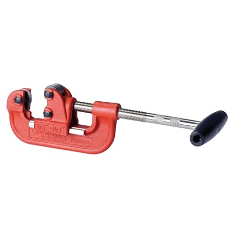 ROTHENBERGER Industrial Stahlrohr – Abschneider | Stahlrohrschneider | Rohrschneider zum exakten Abschneiden von Stahlrohren - Ø 10 mm - 42 mm (1/8" - 1 1/4") 070643E