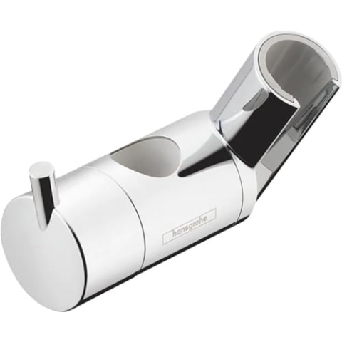hansgrohe Schieber für Unica' S Puro Brausestange, Ersatzteil geeignet für Unica' S Puro Brausestangen, Ersatz Duschkopfhalterung, Chrom, 97651000