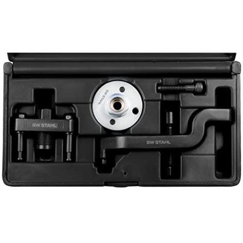 SW-Stahl 26028L Wasserpumpen Werkzeugsatz I geeignet für VW T5 I für 2.5l 5-Zylinder TDI Motoren I 4-teilig