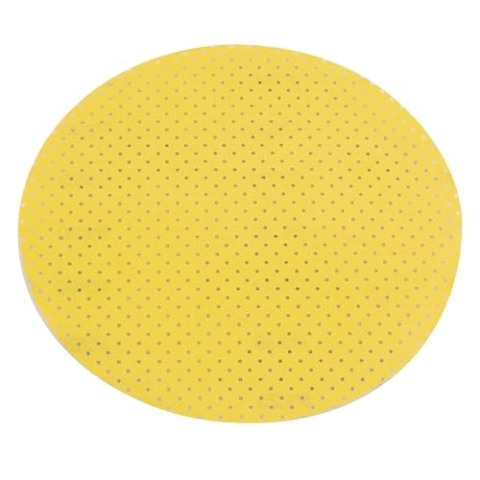 Flex 282405 Klett rund (Schleifpapier perforiert) D225 PF-P120 VE25, Gelb 120 Grit Pack 25