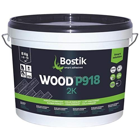 Bostik Wood P918 2K PU Klebstoff Kleber Parkett Laminat 8kg Eimer