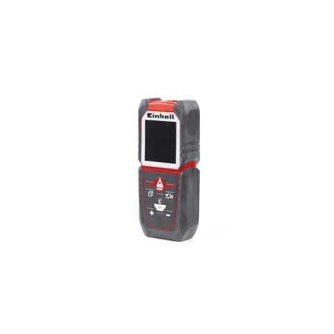 Einhell Laser-Distanzmesser TC-LD 50 (bis 50 m, Messreferenz Vorder-, Hinterkante oder Anschlagplatte, Pythagoras- und Absteck-Funktion)