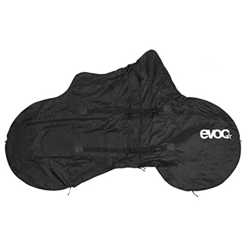 EVOC BIKE RACK COVER Mountainbike, praktische Fahrradplane (handliche Fahrradabdeckung, E-Bike Schutzhülle, Wetterschutz Fahrrad, Maße: 80 x 215 x 135 cm, Gewicht: 1100 g), Black