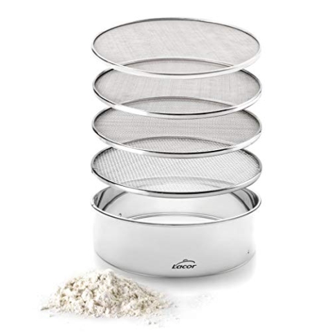 Lacor 4 AUSTAUSCHBARE MASCHE-SIEB. 23 cm, 4 silber