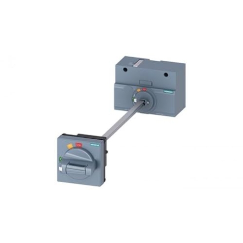 Siemens 3 VA9257–0 FK21 Tür montiert Rotary Operator Standard IEC IP65 mit Tür Verrieglung, Zubehör für 3 VA1 250, weiß