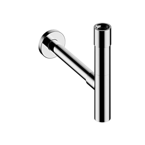 Alape˘ Design Siphon, Universal Siphon für Waschbecken verchromt mit genormtem 1 1/4 Zoll Anschlussgewinde, höhenverstellbar von 13,5-20,5 cm, Tiefe verstellbar von 9-37 cm, Geruchsverschluss SI.2