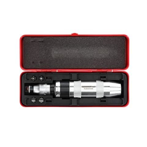 GEDORE red Schraubenlöser-Satz, 6-tlg, 1/2", rechts und links, Handschlagschrauber-Set mit Bits, Hammerbetätigung, R38004006