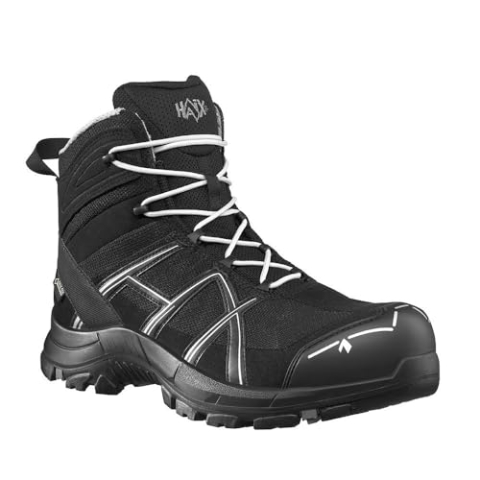HAIX Black Eagle Safety 40.1 mid/black-silver. UK 10.5 / EU 45.5