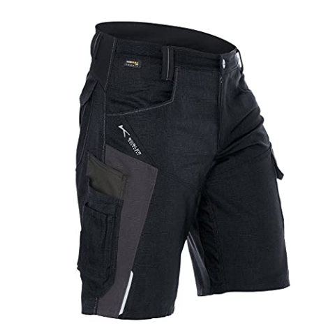 KÜBLER Workwear | KÜBLER BODYFORCE Arbeitsshorts | schwarz/anthrazit | Größe 48