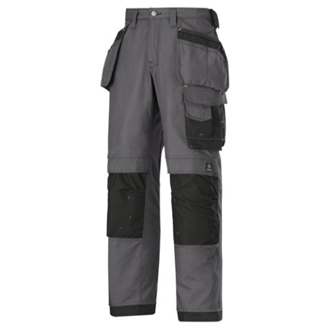 Snickers Canvas+ Hose, Stahlgr Gr. 52