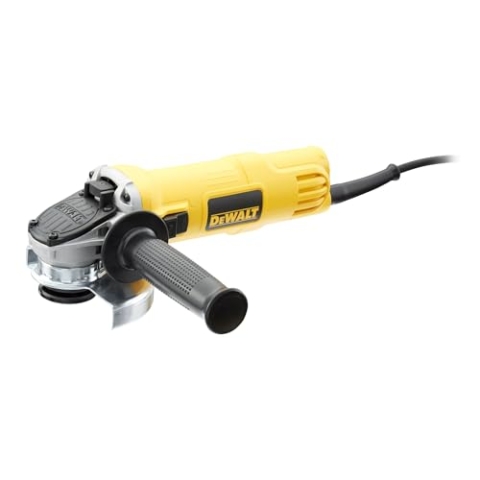 DEWALT Winkelschleifer DWE4056 (800 W, 115 mm Scheiben-ø, Leerlaufdrehzahl 11.800 min-1, Sanftanlauf, für alle Standard-Trenn,- Schleif- und Schrupparbeiten, inkl. Schutzhaube und Zusatzhandgriff)