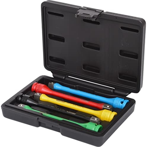 KS Tools 515.1060 1/2" Kraft-Torsions-Verlängerungs-Satz, 5-tlg.