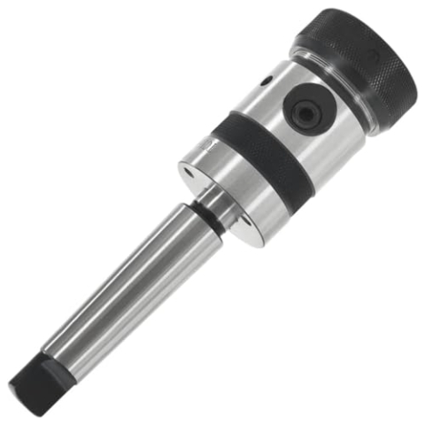 vidaXL Bohrfutter B18 mit MT3-Schaft für Innengewinde M3-M16 Gewindeschneidfutter Gewindeschneidkopf Schlüssel Durchstechen Sacklöcher