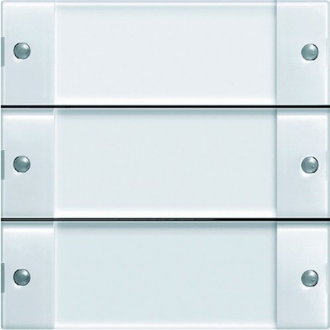 Gira 5333100 Funk Wandsender 3-Fach eNet System 55 Klar, reinweiß