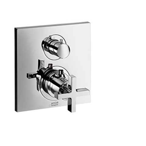 AXOR Citterio Unterputz Thermostat mit Ab- und Umstellventil, für 2 Funktionen, Chrom