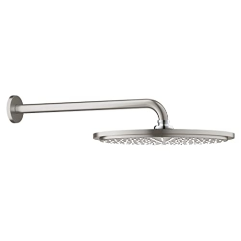 Grohe Rainshower Cosmopolitan 310 Brausen und Duschsysteme (Kopfbrauseset 380 mm, supersteel) 26066DC0