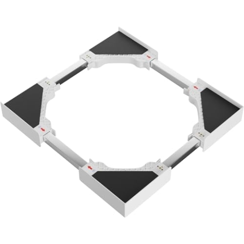 Avalo Stacking Kit Verbindungsrahmen für Waschmaschine Trockner - Universal Zwischenbaurahmen - Universell verstellbar