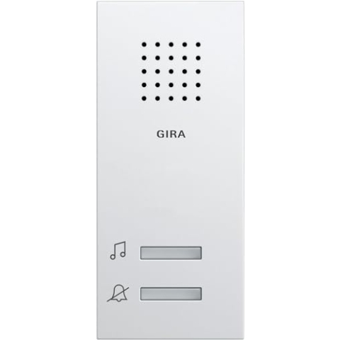 Gira 120003 Gong AP System 55 reinweiß glänzend
