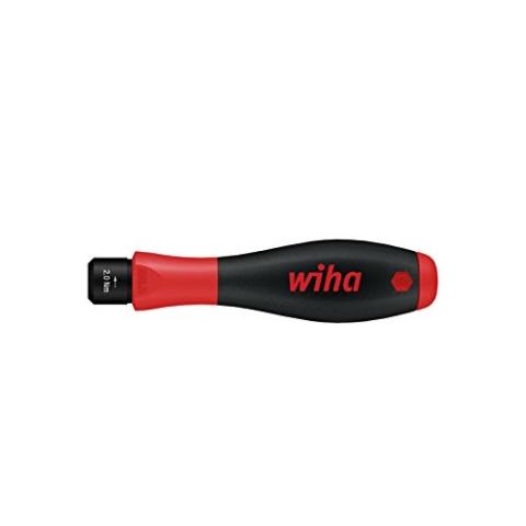 Wiha präziser Drehmoment-Schraubendreher TorqueFix® fest voreingestellte Drehmomentbegrenzung (26128) 2,5 Nm, 4 mm für kontrolliertes Verschrauben in festem Anwendungsbereich, hörbares Klicksignal beim Erreichen des Drehmomentwerts