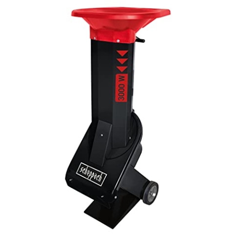 Scheppach Elektro Gartenhäcksler BIOSTAR 3000 | 400V Anschluss | 3500W Leistung | AST Ø 50mm | Einfüllöffnung 130 x 160 mm | Made in Germany | inkl. Fahrvorrichtung | Schredder Messerhäcksler