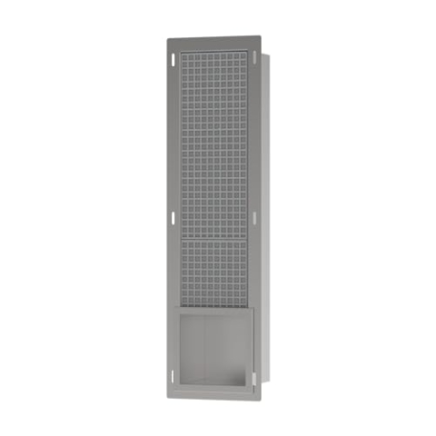 hansgrohe XtraStoris Original - Einbau-Toilettenpapierhalter mit Vorratsbehälter für 6 Rollen, Wandnische, Papierrollenhalter, Klopapierhalter, Badezimmer Zubehör, Edelstahl gebüstet, 56058800