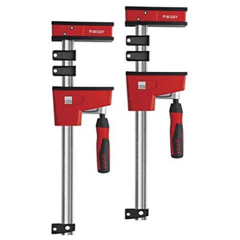 BESSEY K Körper Klemme Twin Pack, rot KRE125-2K-OH