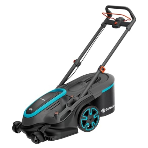 Gardena PowerMax Duo 46/36V Akku-Rasenmäher, 46 cm Schnittbreite, DuoBlade-Technologie, inkl. Power for All-Akku, ergonomisches Design, effizienter Rasenschnitt (14646-65)