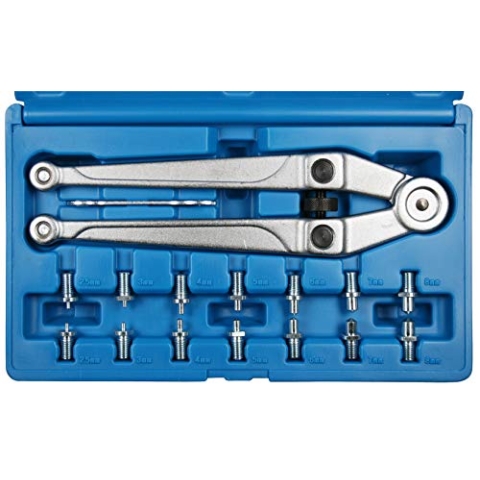 SW-Stahl S1464 Stirnlochschlüssel mit auswechselbaren Spitzen