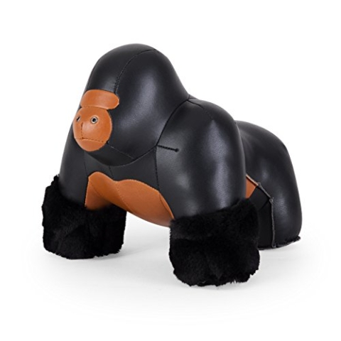 Züny Gorilla Milo Buch- und Türstopper Groß Schwarz (Gorilla Milo 2kg)