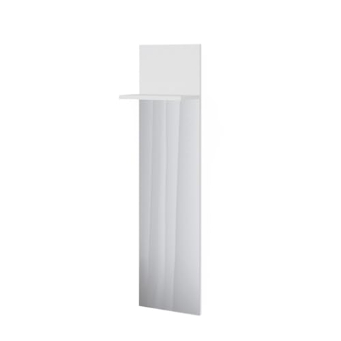 Vicco Wandgarderobe Siri, Weiß, 36 x 135 cm mit Spiegel