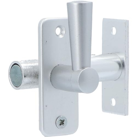 Nemef - Einsteckschloss - 2600/4-50mm - Dornmaß 50 mm - mit Griff für Vordertüren - Aluminium