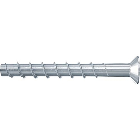 Fischer Betonschrauben ohne Dübel Ultracut FBS II 10x140 Senkkopf Ankerschrauben - robuste schwerlast Schrauben für Beton, Stahl - 50 Stück
