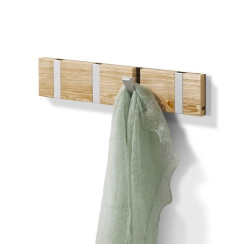 Wandgarderobe KNAX 4er Eiche - (10492O)