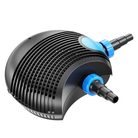 SunSun CTF-14000 SuperECO Teichpumpe 14.000 l/h / 120 W, energiesparende Filterpumpe, Bachlaufpumpe für Koiteiche, Umwälzpumpe, Gartenteichpumpe