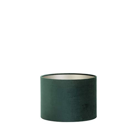 Light & Living Lampenschirm Zylinder Velours - Dutch Green - Ø30x21cm - Zylinder - Velours
