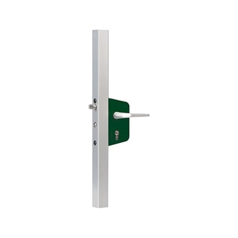 Locinox LAKQ Vorhängeschloss, pulverbeschichtet, grün, Profil 60 mm, Achse 60 mm