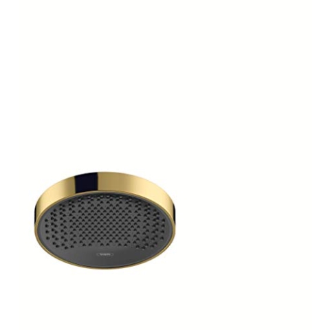 hansgrohe Duschkopf Regendusche Rainfinity (250mm, rund, 1 Strahlart) Polished Gold Optik