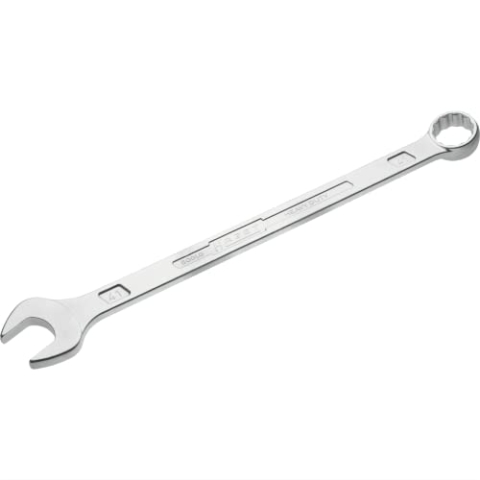 Hazet Ring-Maulschlüssel, extra lang, schlanke Bauform 600LG-41 | Außen-Doppel-Sechskant-Tractionsprofil ∙ Schlüsselweite: 41 ∙ Abmessung: 600