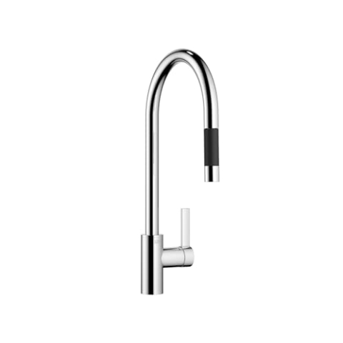 Dornbracht Tara Ultra Pull-Down Chrom 33 870 875-00 Hochdruckarmatur
