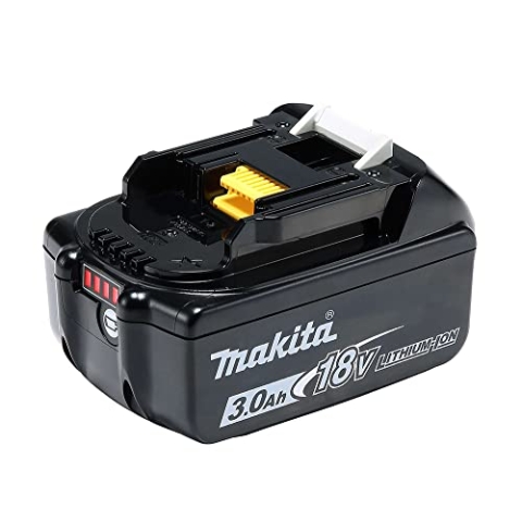 Makita bl1830b 18 V Li-Ion Akku 3.0 Ah (mit Ladezustandsanzeige), schwarz/weiß (1) / 632G12-3