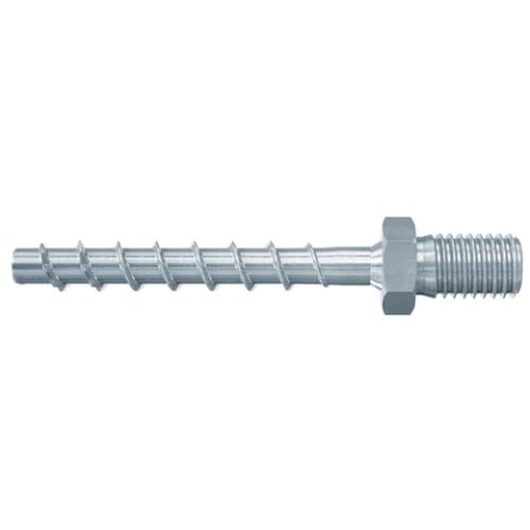fischer UltraCut FBS II 6x35 M8/19, leistungsstarke Betonschraube, Schraube mit Außengewinde, zur Befestigung in den Bereichen Sanitär, Heizung & Klima, galvanisch verzinkt, 100 Stk.