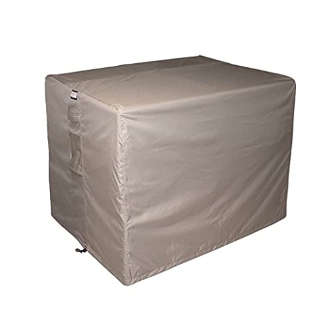 Raffles Covers Abdeckplane für quadratische Gartentisch 85 x 85 H: 75 cm | Atmungsaktiv | Wasserdicht | UV - beständig | Doppelt genähte, PU-versiegelte Naht | Elastischer Kordelzug |