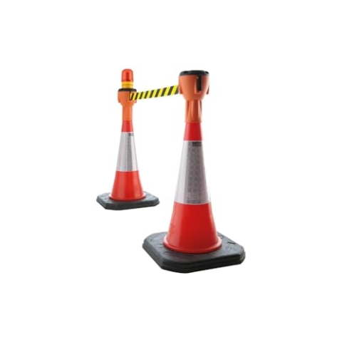 Leitkegelaufsatz ALCT Gurtband 9m orange
