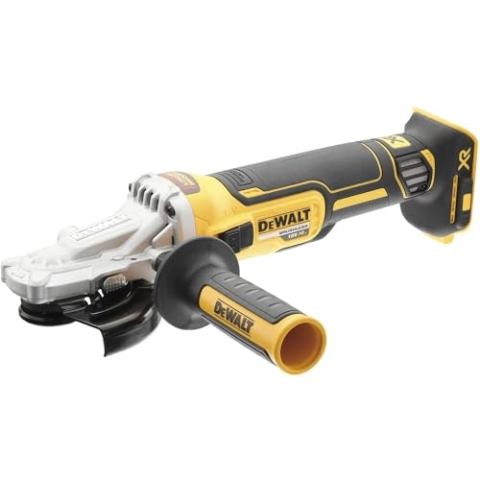 Dewalt DCG405FNT-XJ Akku-Flachkopf-WKS 125 mm, 18V (Basisv.), Schwarz/Gelb
