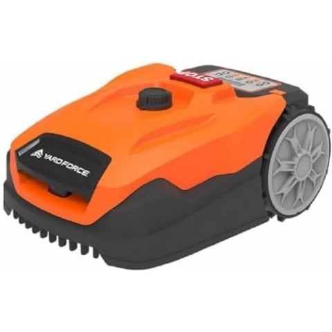 YARD FORCE Mähroboter XPower 400 / bis zu 400qm Rasenfläche/mit Bluetooth- und App-Steuerung/Regensensor/bürstenloser Motor/selbstfahrend / 40% Steigung / 20V Li-Ionen Wechsel-Akku