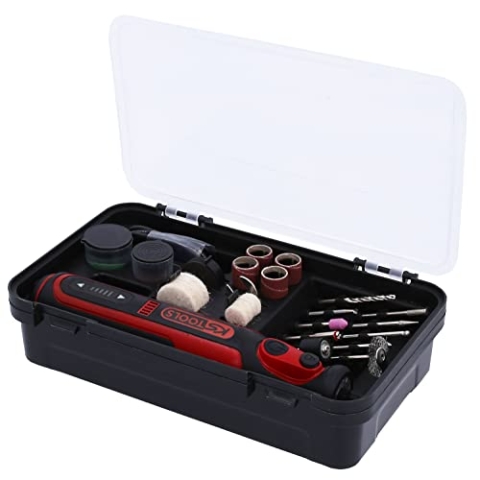 KS Tools 515.3990 eMONSTER Akku-Multifunktionswerkzeug-Satz mit 50 Zubehörteilen