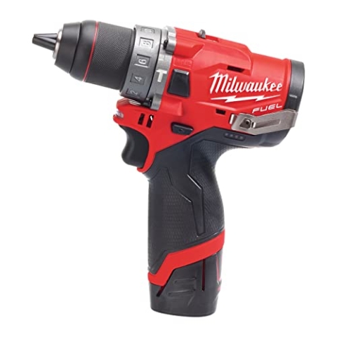Milwaukee 11978687 4933459802 Akku-Schlagbohrschrauber M12 FPD/2.0 Ah, 12 V, red