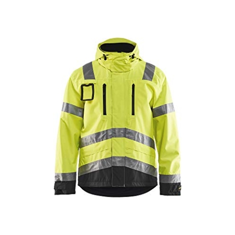 Blaklader 48371977 WASSERDICHTE JACKE MIT HOHER VISKOSITÄT, gelb/ schwarz, grootte S
