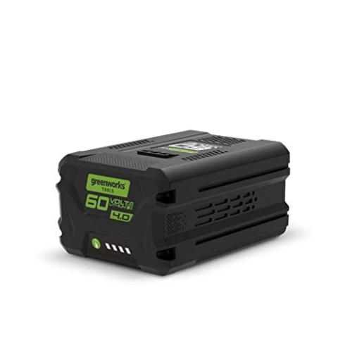 Greenworks 60V Akku G60B4 (Li-Ion 60V 4Ah wiederaufladbarer leistungsstarker Akku passend für alle Geräte der 60V Greenworks Serie)